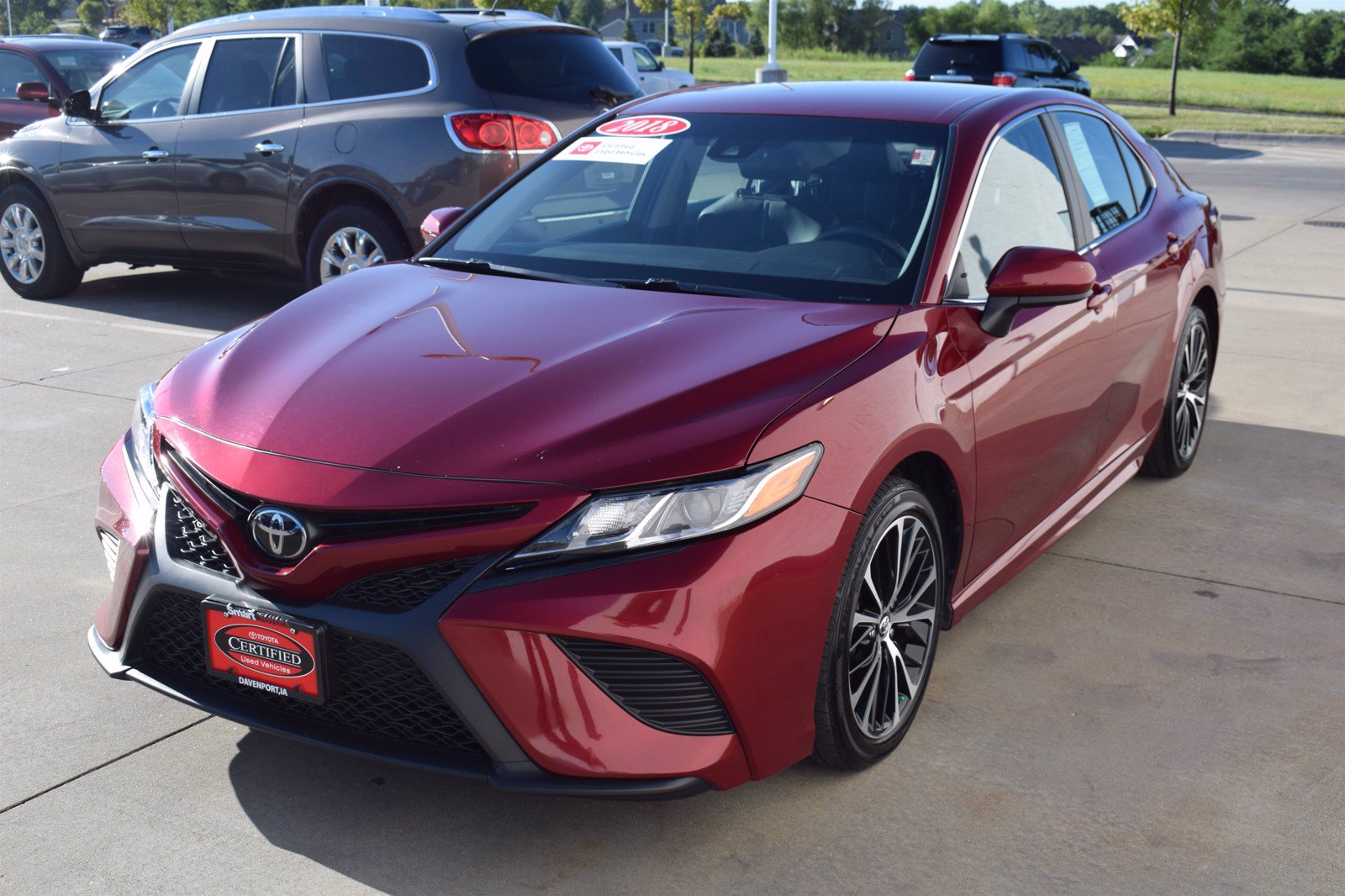 Certified Pre-Owned 2018 Toyota Camry SE 4dr Car in Davenport #23483A ...