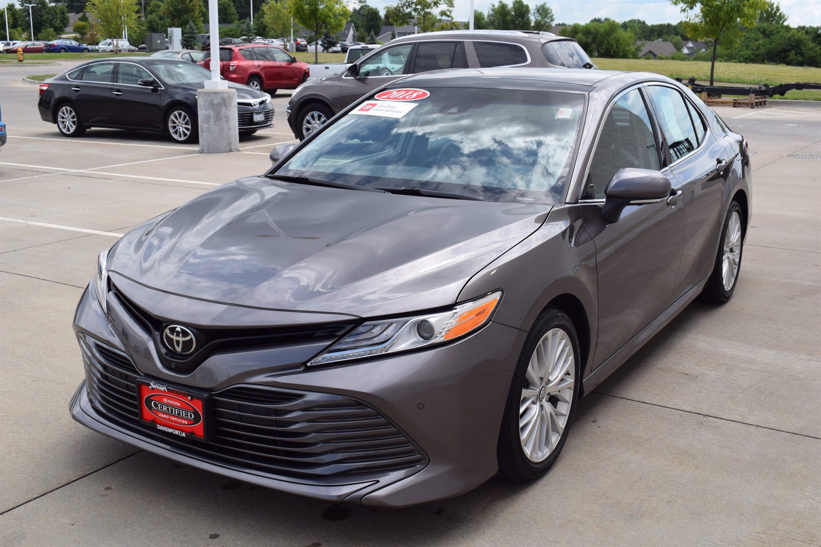 Certified Pre-Owned 2018 Toyota Camry XLE 4dr Car in Davenport #P1893 ...