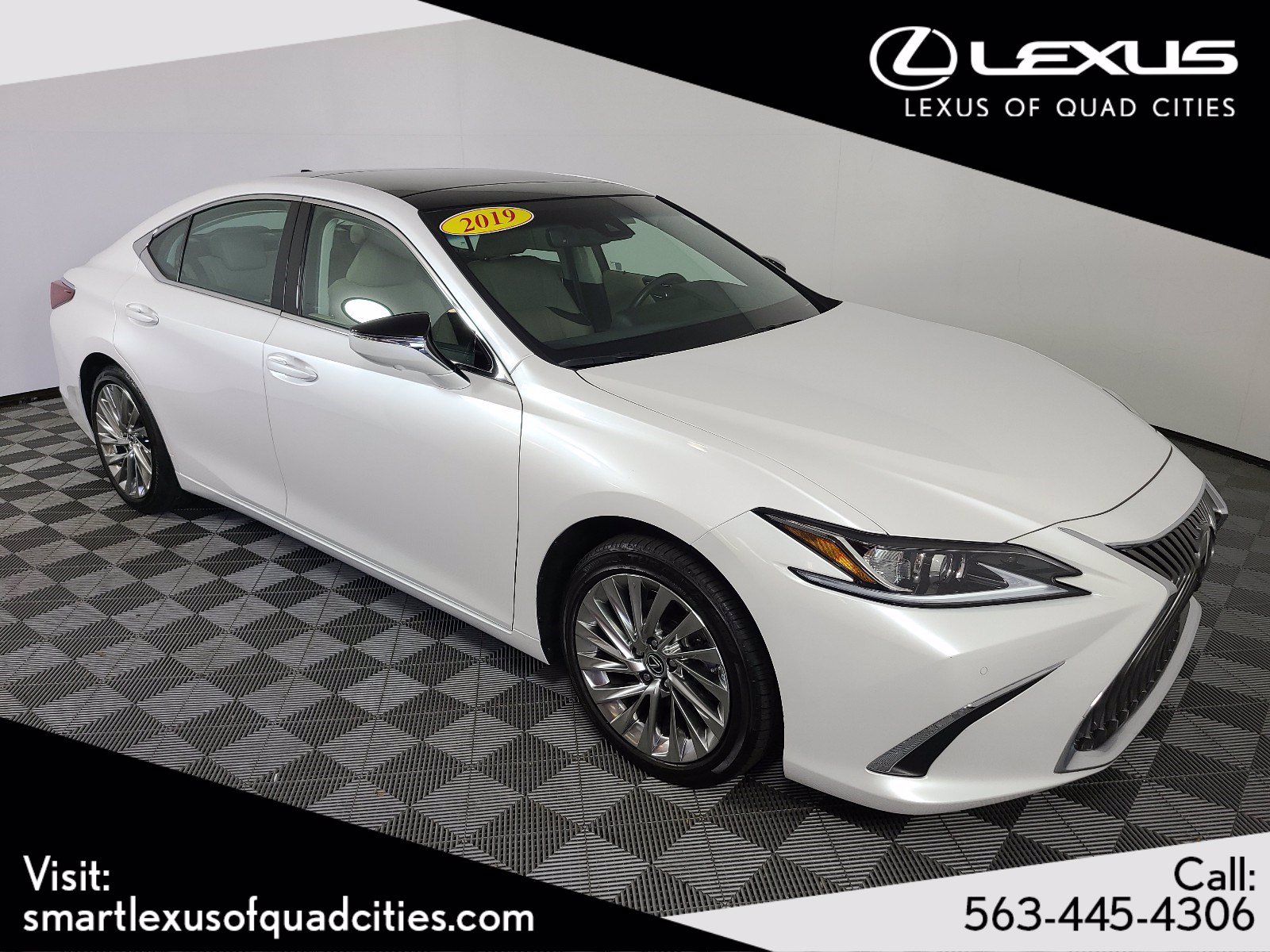 Certified Pre-Owned 2019 Lexus ES 350 Luxury 4dr Car in Davenport # ...