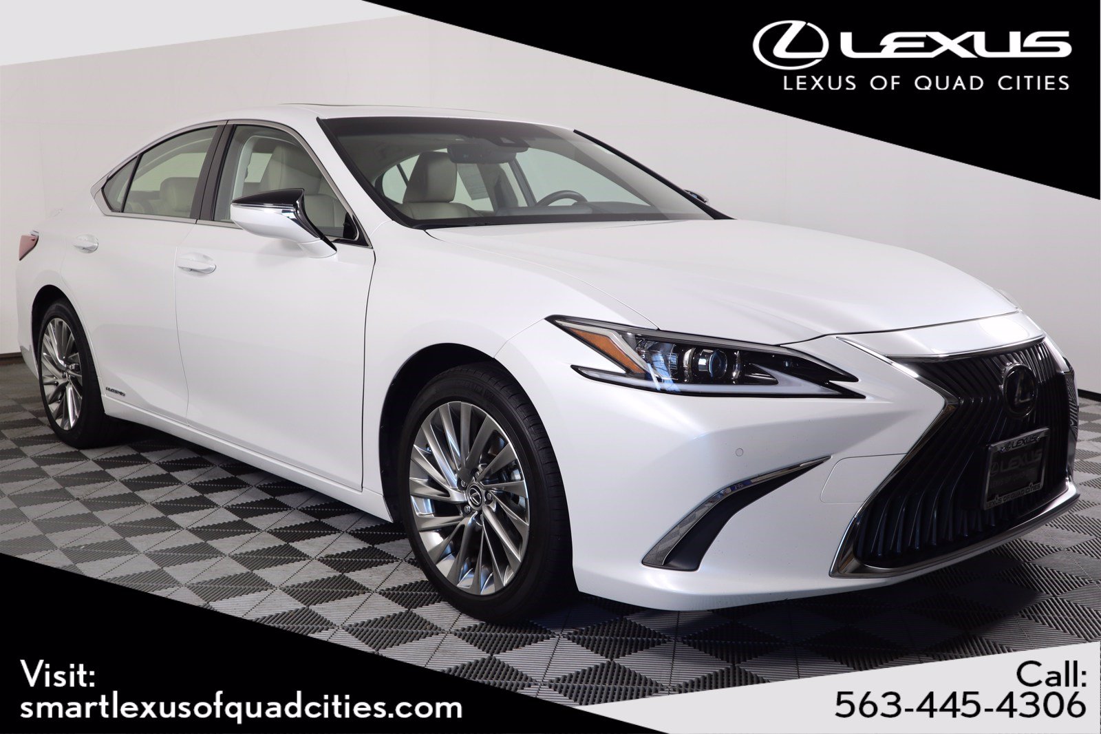 Certified Pre-Owned 2019 Lexus ES 300h Luxury 4dr Car in Davenport # ...