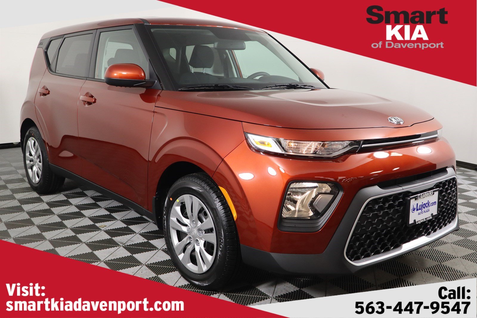 New 2020 Kia Soul LX Hatchback in Davenport #K17228 | Smart Automotive